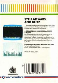 Stellar Wars & Blitz - Box - Back Image