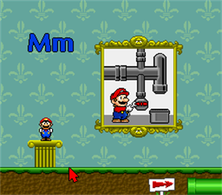 Mario's Early Years: Fun with Letters - Screenshot - Gameplay Image