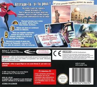 Mais où se cache Carmen Sandiego? Mystère au bout du monde - Box - Back Image