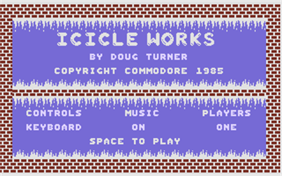 Icicle Works - Screenshot - Game Title Image