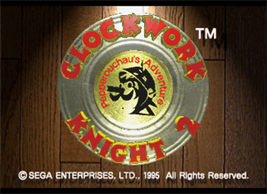 Clockwork Knight 2 - Screenshot - Game Title Image