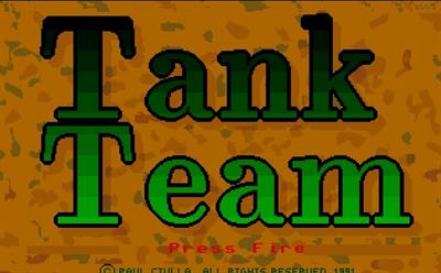 Tank Team - Screenshot - Game Title Image