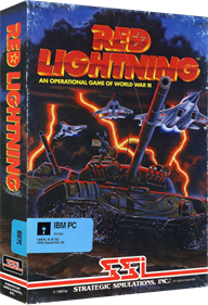 Red Lightning - Box - 3D Image