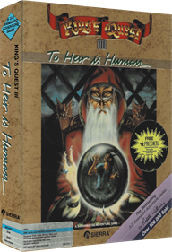 King's Quest III: To Heir is Human - Box - 3D Image