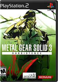 Metal Gear Solid 3: Subsistence - Box - Front - Reconstructed