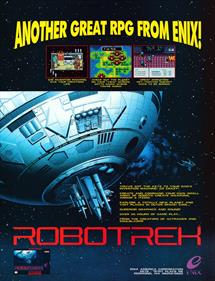 Robotrek - Advertisement Flyer - Front Image