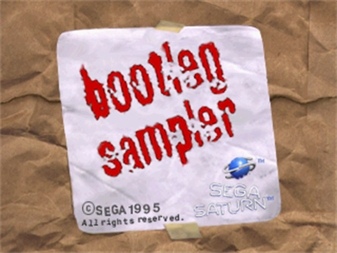 Sega Saturn: Bootleg Sampler - Screenshot - Game Title Image