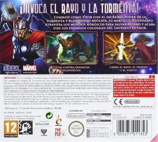 Thor: God of Thunder - Box - Back Image