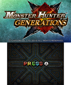 Monster Hunter Generations - Screenshot - Game Title Image