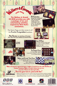 Wallace & Gromit Fun Pack - Box - Back Image