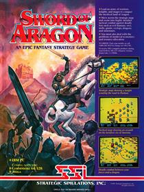 Sword of Aragon - Advertisement Flyer - Front Image