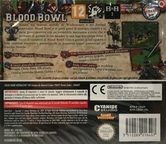 Blood Bowl - Box - Back Image