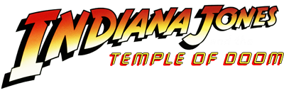 Indiana Jones and the Temple of Doom - Clear Logo Image