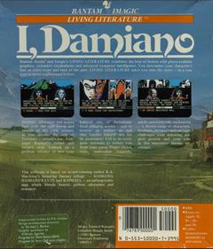 I, Damiano: The Wizard of Partestrada - Box - Back Image