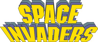 Space Invaders - Clear Logo Image