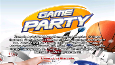 Game Party - Screenshot - Game Title Image
