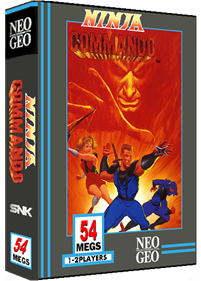 Ninja Commando - Box - 3D Image