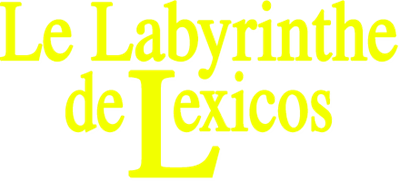 Le Labyrinthe de Lexicos - Clear Logo Image