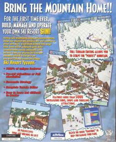 Ski Resort Tycoon - Box - Back Image