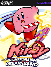 Kirby: Nightmare in Dream Land - Fanart - Box - Front Image