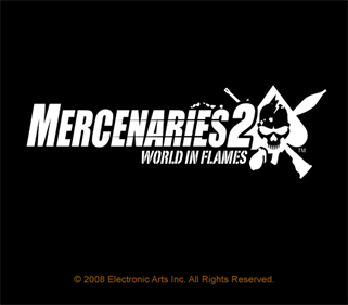 Mercenaries 2: World in Flames - Screenshot - Game Title Image
