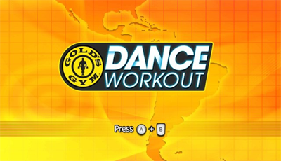 Gold's Gym: Dance Workout - Screenshot - Game Title Image