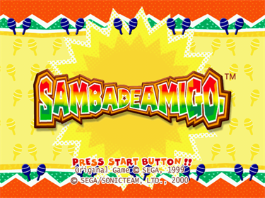 Samba de Amigo - Screenshot - Game Title Image