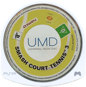 Smash Court Tennis 3 - Disc Image