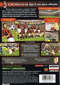 Club Football: AC Milan - Box - Back Image