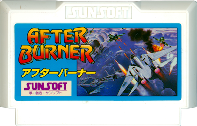 After Burner (Sunsoft) - Cart - Front Image