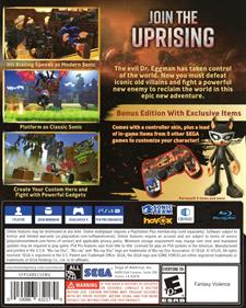 Sonic Forces - Box - Back Image