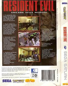 Resident Evil - Box - Back Image