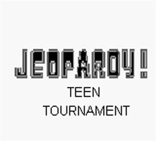 Jeopardy! Teen Tournament - Screenshot - Game Title Image