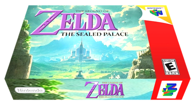 The Legend of Zelda: The Sealed Palace - Box - 3D Image