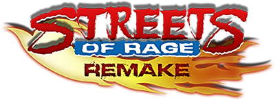 Streets of Rage Remake - Clear Logo Image