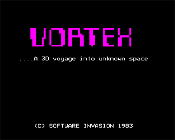 Vortex - Screenshot - Game Title Image