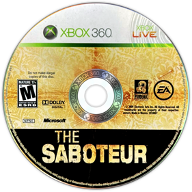 The Saboteur - Disc Image