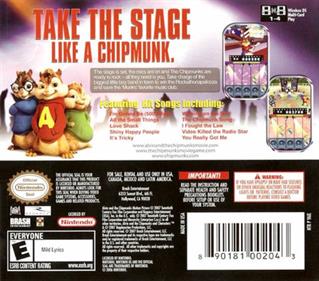 Alvin and the Chipmunks - Box - Back Image