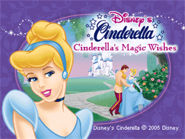 Disney's Cinderella: Cinderella's Magic Wishes - Screenshot - Game Title Image