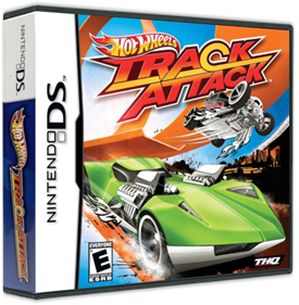 Hot Wheels: Track Attack - Box - 3D Image