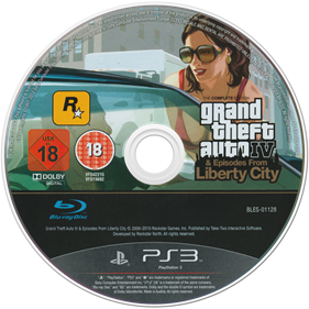 Grand Theft Auto IV: The Complete Edition - Disc Image