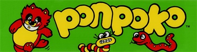 Ponpoko - Arcade - Marquee Image
