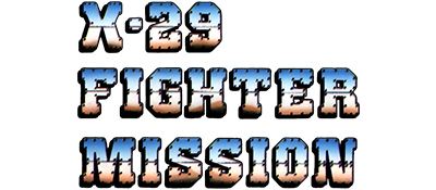 X-29 Fighter Mission - Clear Logo Image