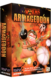 Worms Armageddon - Box - 3D Image