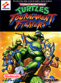 Teenage Mutant Ninja Turtles: Tournament Fighters - Box - Front - Reconstructed Image