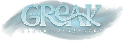 Greak: Memories of Azur - Clear Logo Image