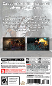 Onimusha: Warlords - Box - Back Image