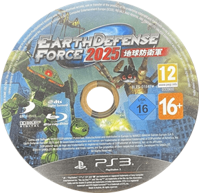 Earth Defense Force 2025 - Disc Image
