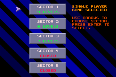 Cybersphere Plus - Screenshot - Game Select Image