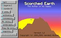 Scorched Earth - Screenshot - Game Title